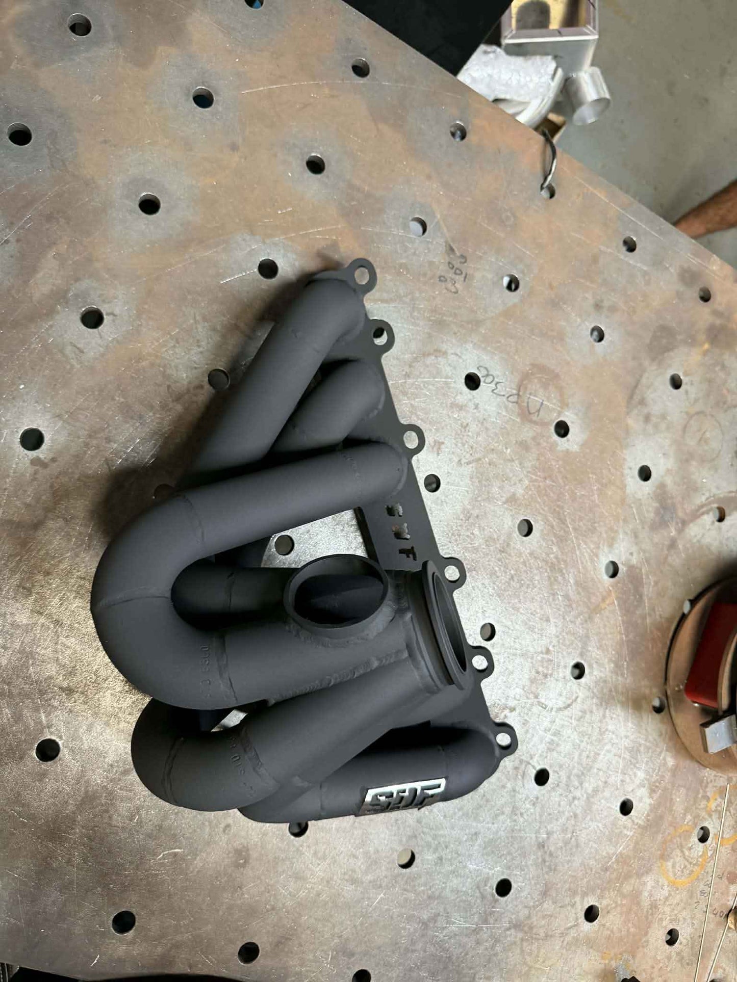 Toyota 1JZ | High Mount Turbo Manifold | T3 T4 V-Band