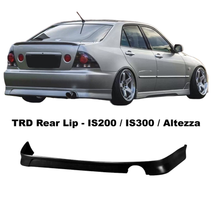 TRD style plastic rear lip for Lexus IS200 / IS300 / Altezza