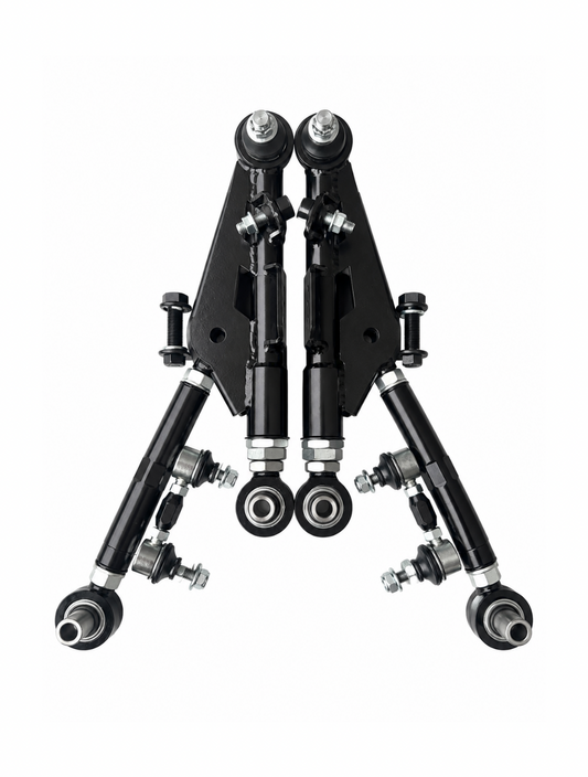 Front High Clearance Adjustable Lower Control Arm / Castor Arm Kit for Nissan S13/R32/Z32/A31/C33