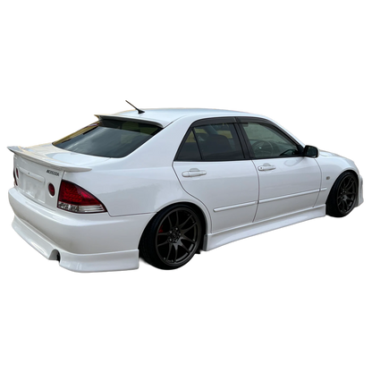 Lexus IS200 / IS300 Altezza rear with Vertex V1 body kit and TRD style rear spoiler