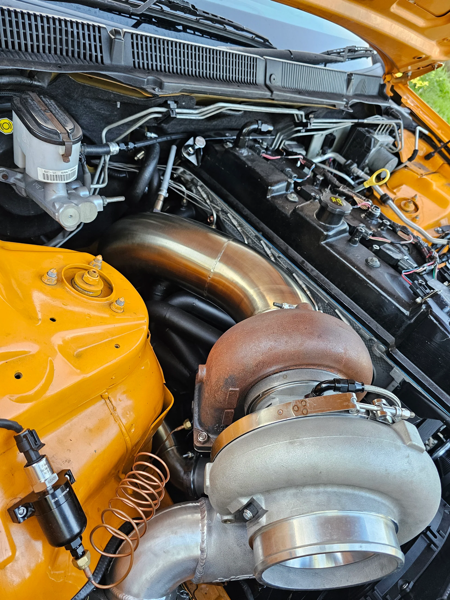 Ford Barra - Pro-Mod Turbo Manifold | T3 T4 V-Band